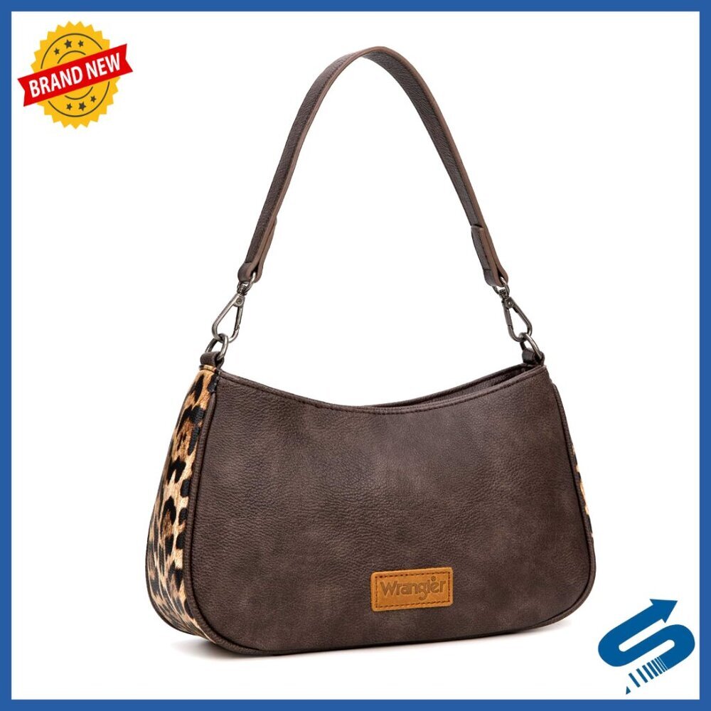 Aztec Printed Hobo Bag with Detachable Strap Adjustable Crossbody Purse for
